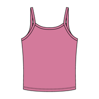 Rib Tank with Spaghetti Strap - The Collegiate Lineup