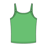 Rib Tank with Spaghetti Strap - The Collegiate Lineup