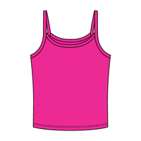 Rib Tank with Spaghetti Strap - The Collegiate Lineup