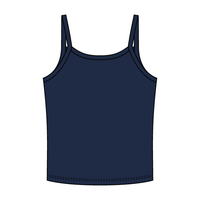 Rib Tank with Spaghetti Strap - The Collegiate Lineup