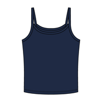 Rib Tank with Spaghetti Strap - The Collegiate Lineup