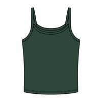 Rib Tank with Spaghetti Strap - The Collegiate Lineup