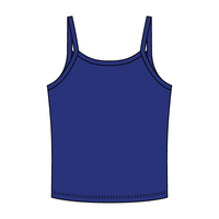 Rib Tank with Spaghetti Strap - The Collegiate Lineup