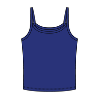 Rib Tank with Spaghetti Strap - The Collegiate Lineup