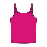 Rib Tank with Spaghetti Strap - The Collegiate Lineup