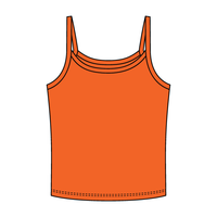 Rib Tank with Spaghetti Strap - The Collegiate Lineup