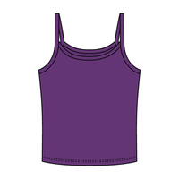 Rib Tank with Spaghetti Strap - The Collegiate Lineup
