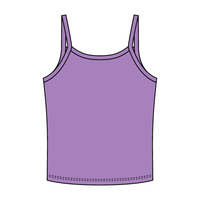 Rib Tank with Spaghetti Strap - The Collegiate Lineup