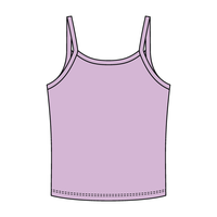 Rib Tank with Spaghetti Strap - The Collegiate Lineup