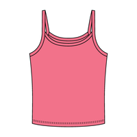 Rib Tank with Spaghetti Strap - The Collegiate Lineup
