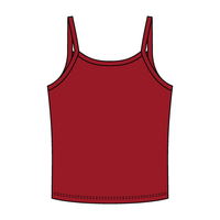 Rib Tank with Spaghetti Strap - The Collegiate Lineup