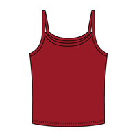 Rib Tank with Spaghetti Strap - The Collegiate Lineup
