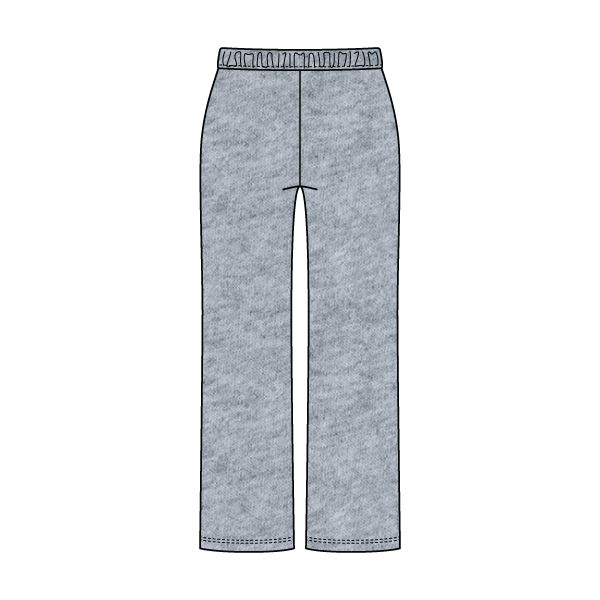 Heavyweight French Terry Straight Leg Sweatpant - The Collegiate Lineup