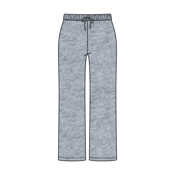 Heavyweight French Terry Straight Leg Sweatpant - The Collegiate Lineup