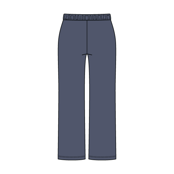 Heavyweight French Terry Straight Leg Sweatpant - The Collegiate Lineup