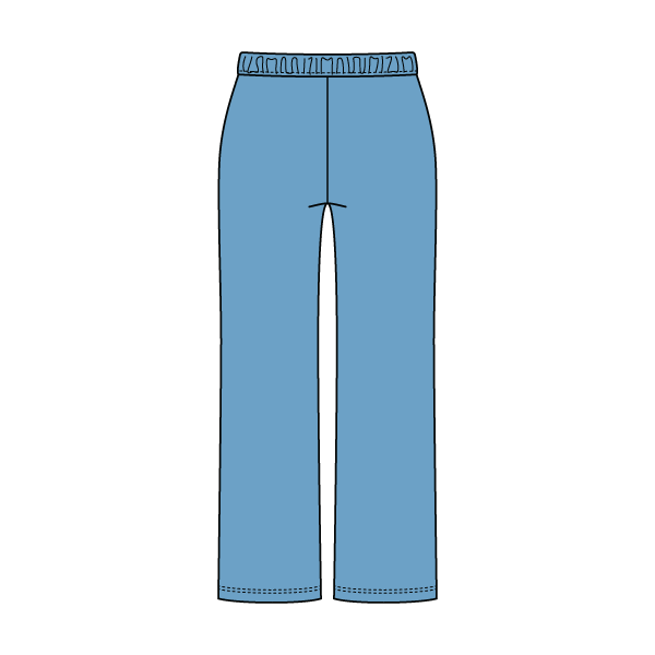 Heavyweight French Terry Straight Leg Sweatpant - The Collegiate Lineup