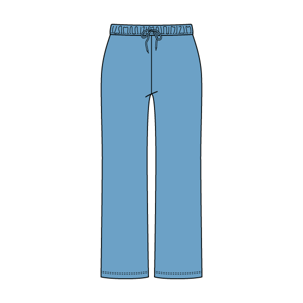 Heavyweight French Terry Straight Leg Sweatpant - The Collegiate Lineup