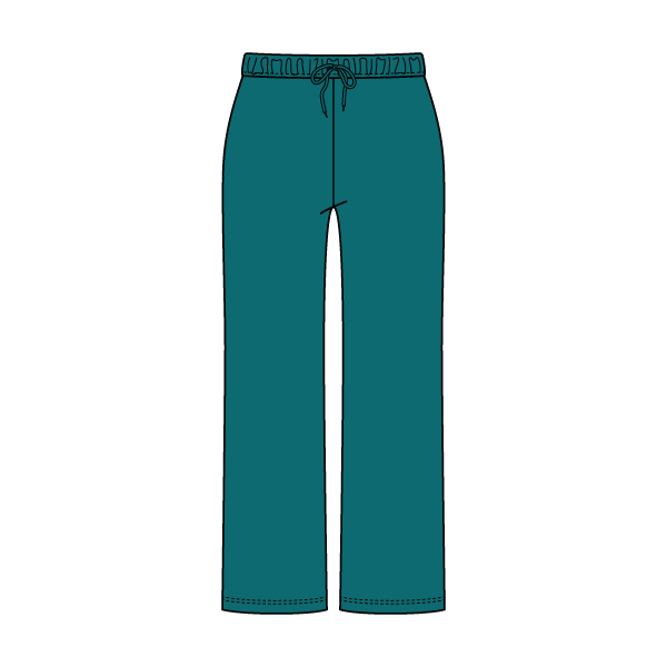 Heavyweight French Terry Straight Leg Sweatpant - The Collegiate Lineup