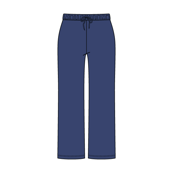 Heavyweight French Terry Straight Leg Sweatpant - The Collegiate Lineup
