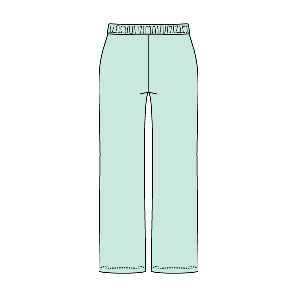 Heavyweight French Terry Straight Leg Sweatpant - The Collegiate Lineup