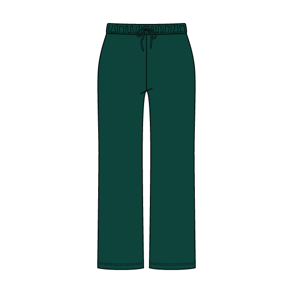 Heavyweight French Terry Straight Leg Sweatpant - The Collegiate Lineup