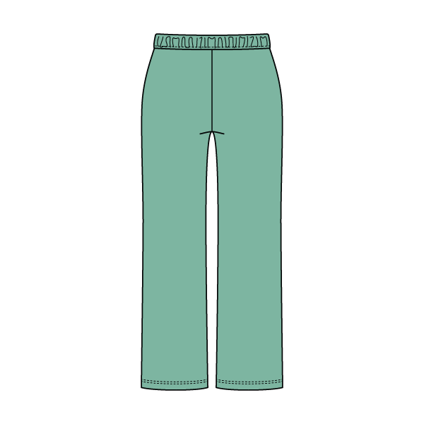 Heavyweight French Terry Straight Leg Sweatpant - The Collegiate Lineup
