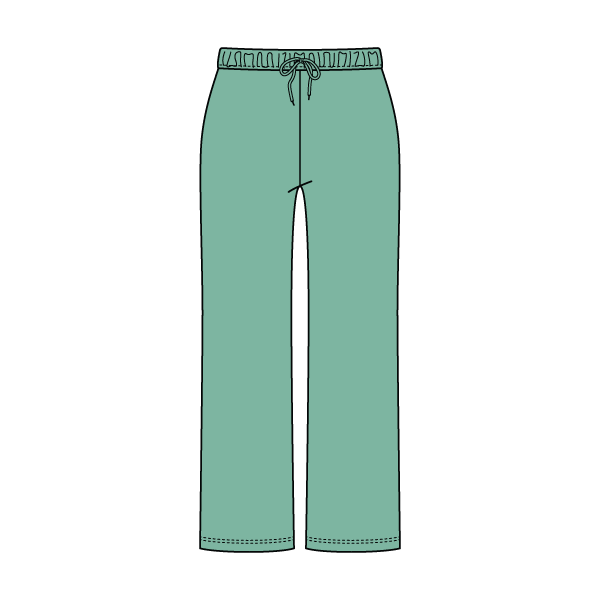 Heavyweight French Terry Straight Leg Sweatpant - The Collegiate Lineup