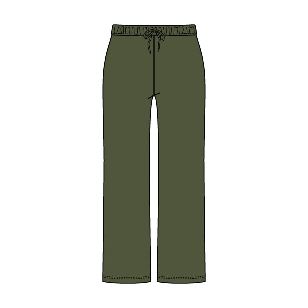 Heavyweight French Terry Straight Leg Sweatpant - The Collegiate Lineup