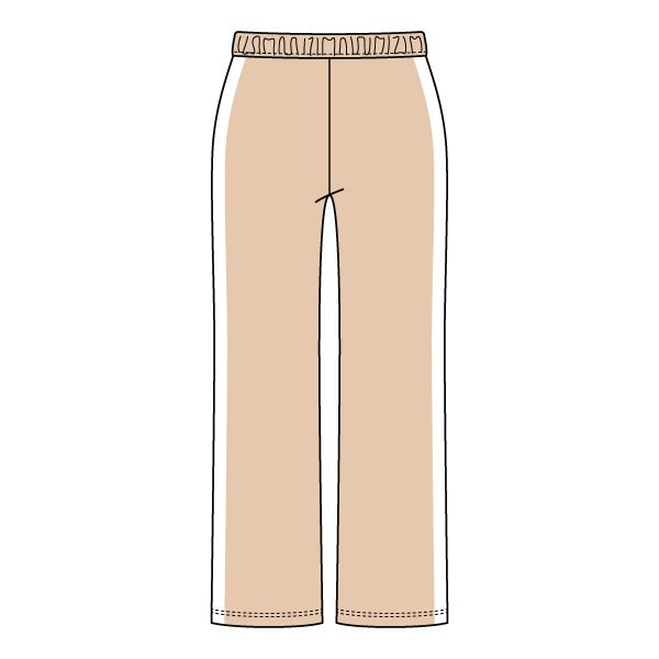 The Drop Cut Fleece Heavyweight Sweatpants with Contrast Side Panels