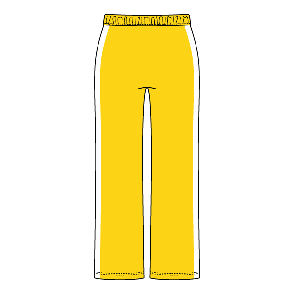 The Drop Cut Fleece Heavyweight Sweatpants with Contrast Side Panels