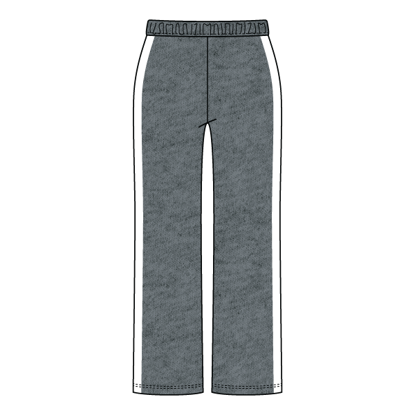 The Drop Cut Fleece Heavyweight Sweatpants with Contrast Side Panels