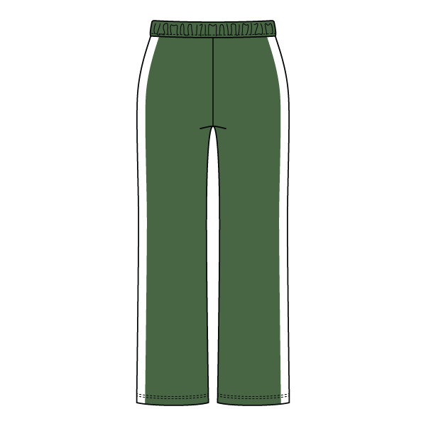 The Drop Cut Fleece Heavyweight Sweatpants with Contrast Side Panels