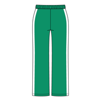 The Drop Cut Fleece Heavyweight Sweatpants with Contrast Side Panels