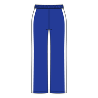 The Drop Cut Fleece Heavyweight Sweatpants with Contrast Side Panels