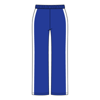 The Drop Cut Fleece Heavyweight Sweatpants with Contrast Side Panels