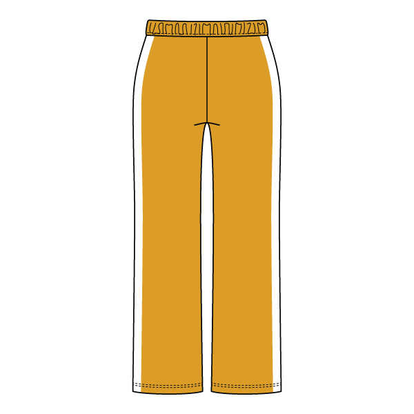 The Drop Cut Fleece Heavyweight Sweatpants with Contrast Side Panels
