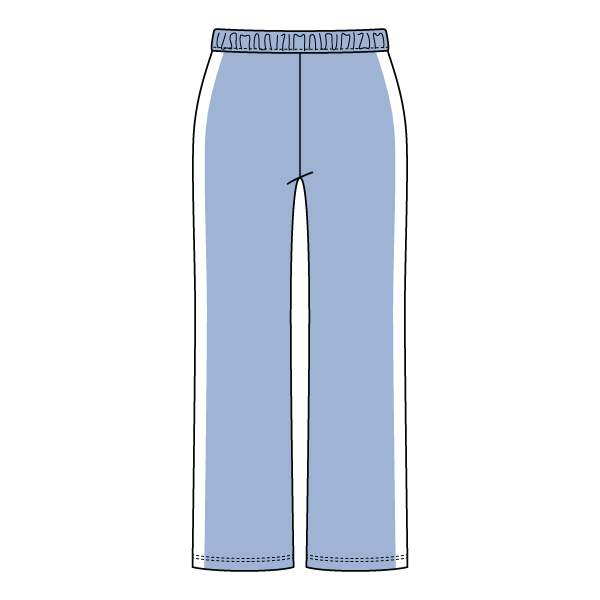 The Drop Cut Fleece Heavyweight Sweatpants with Contrast Side Panels