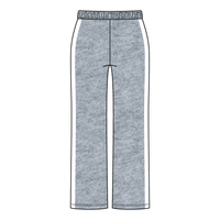 The Drop Cut Fleece Heavyweight Sweatpants with Contrast Side Panels