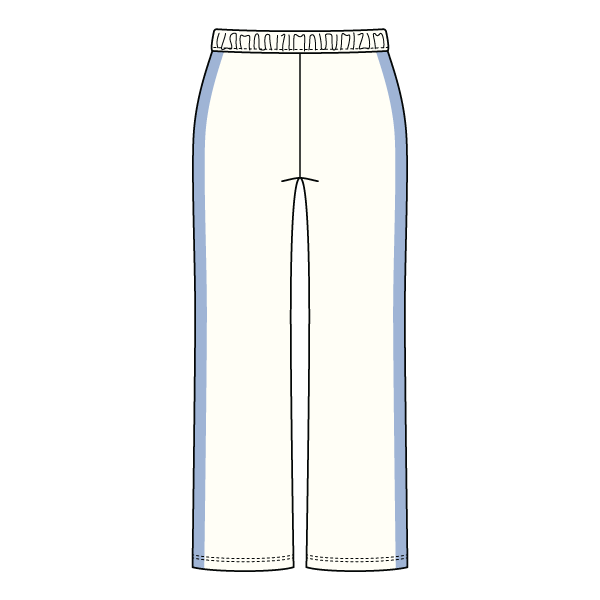 The Drop Cut Fleece Heavyweight Sweatpants with Contrast Side Panels