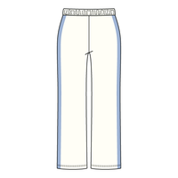 The Drop Cut Fleece Heavyweight Sweatpants with Contrast Side Panels
