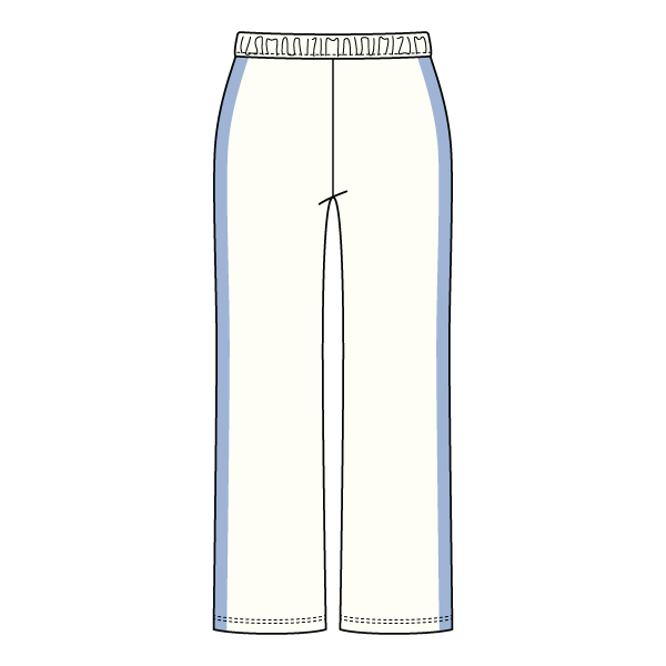 The Drop Cut Fleece Heavyweight Sweatpants with Contrast Side Panels