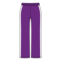 The Drop Cut Fleece Heavyweight Sweatpants with Contrast Side Panels