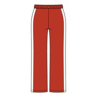 The Drop Cut Fleece Heavyweight Sweatpants with Contrast Side Panels