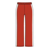 The Drop Cut Fleece Heavyweight Sweatpants with Contrast Side Panels
