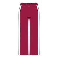 The Drop Cut Fleece Heavyweight Sweatpants with Contrast Side Panels