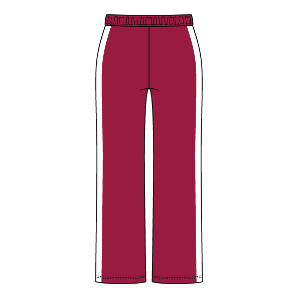 The Drop Cut Fleece Heavyweight Sweatpants with Contrast Side Panels