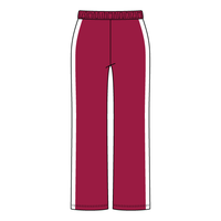The Drop Cut Fleece Heavyweight Sweatpants with Contrast Side Panels