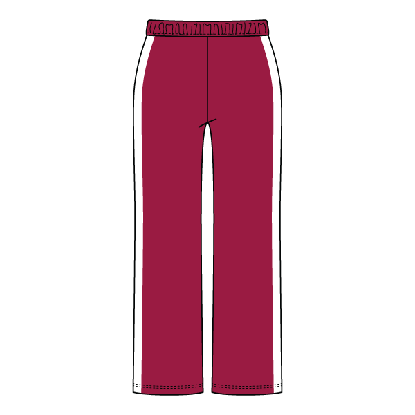 The Drop Cut Fleece Heavyweight Sweatpants with Contrast Side Panels
