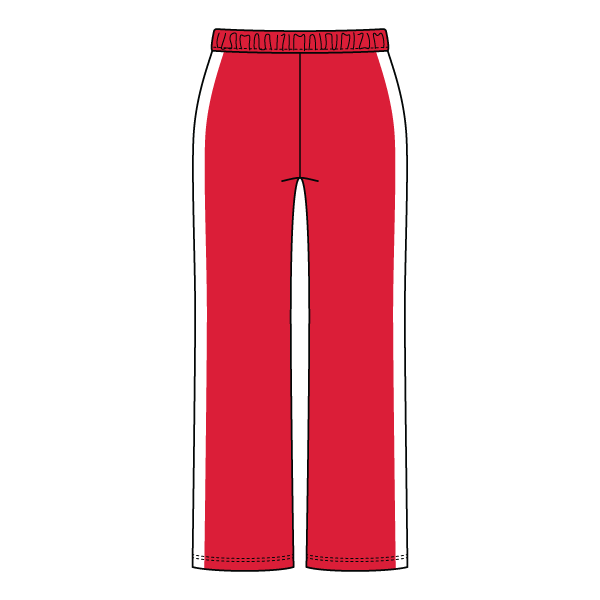 The Drop Cut Fleece Heavyweight Sweatpants with Contrast Side Panels