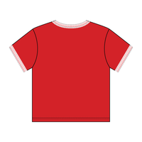 Lace Trim Baby Tee - The Collegiate Lineup